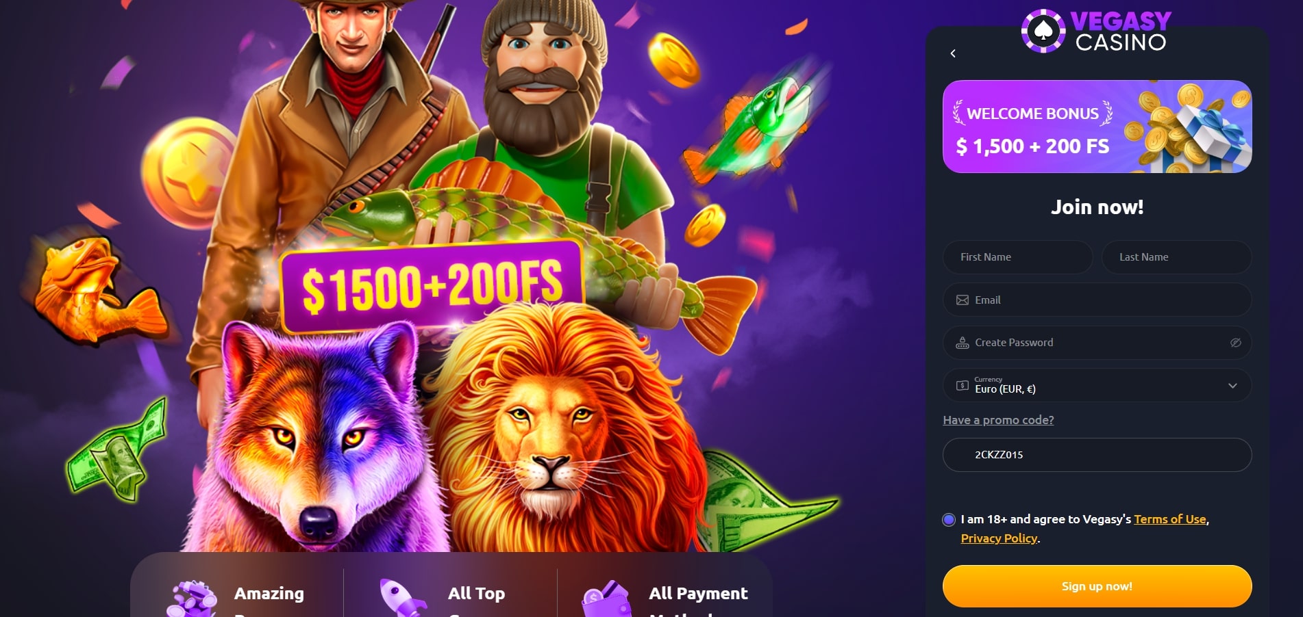 Vegasy Casino