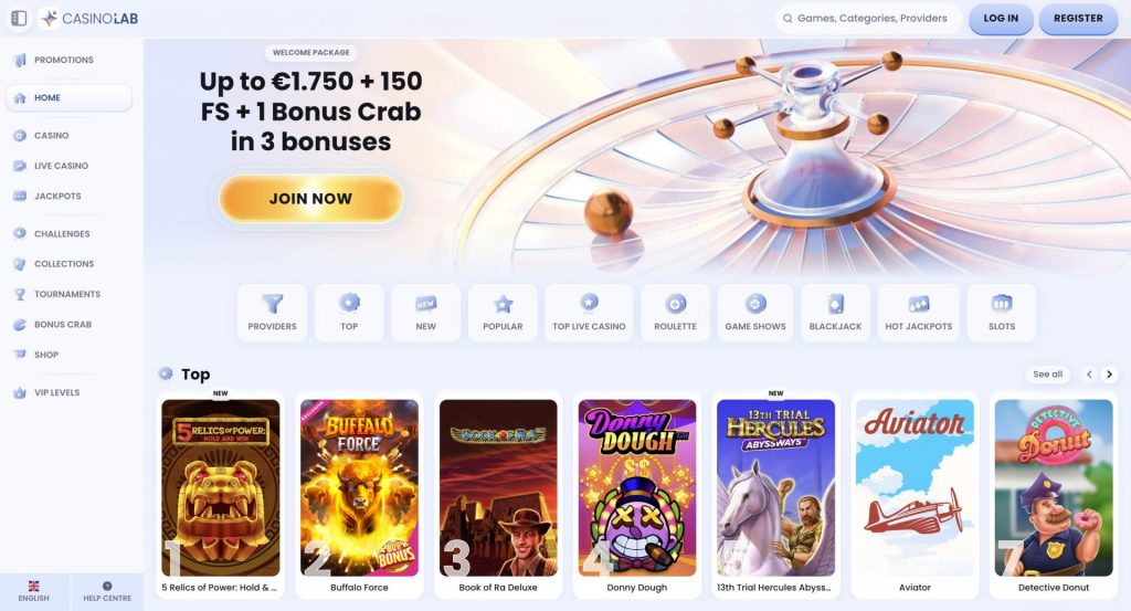 CasinoLab Official Site