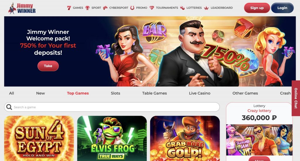 Jimmy Winner Casino