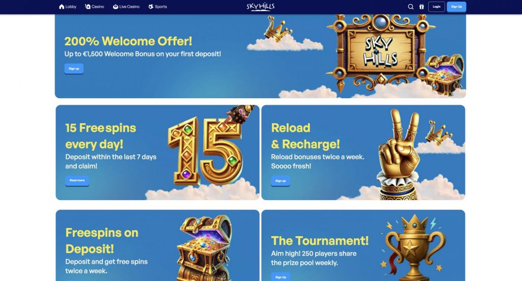SkyHills Bonus
