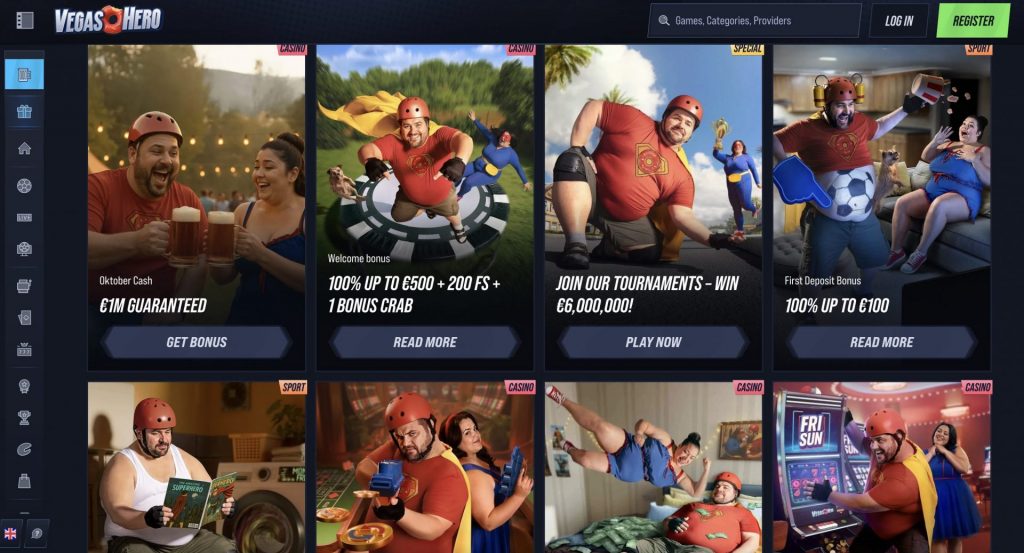 VegasHero Casino Offer