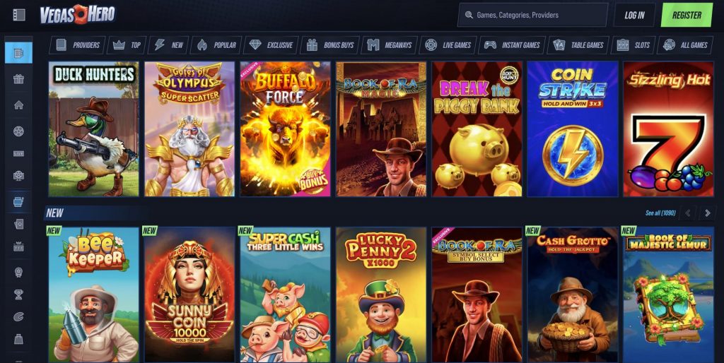 VegasHero Online Casino