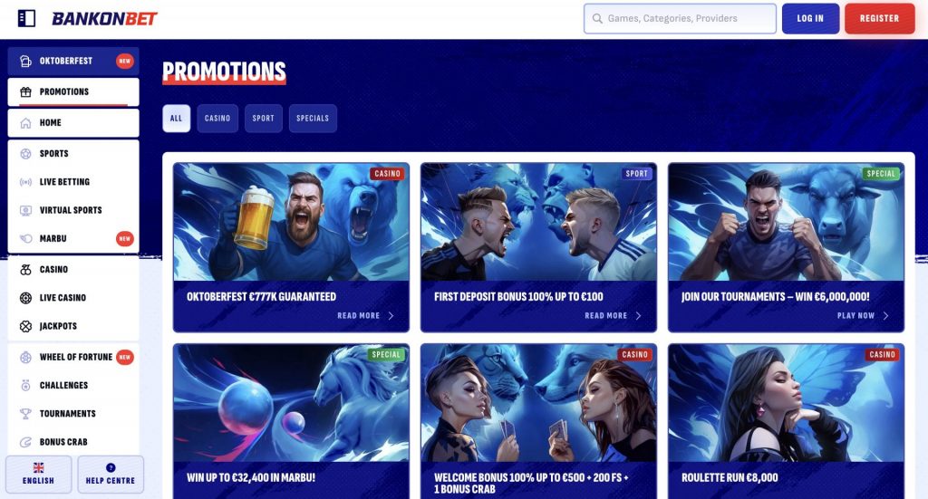 Bankonbet Bonus
