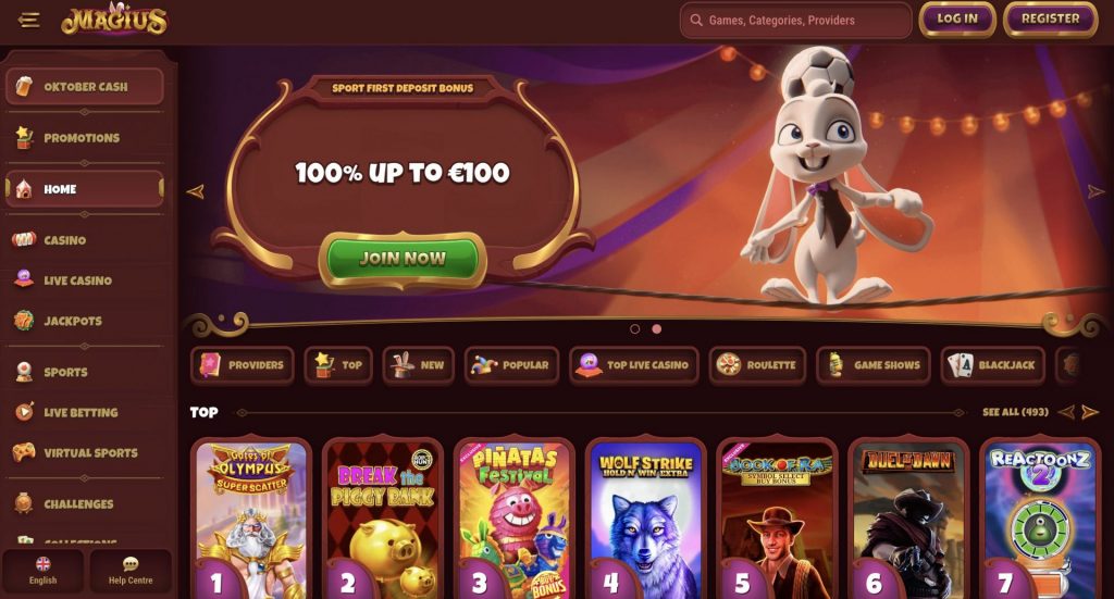 Magius Top Online Casino