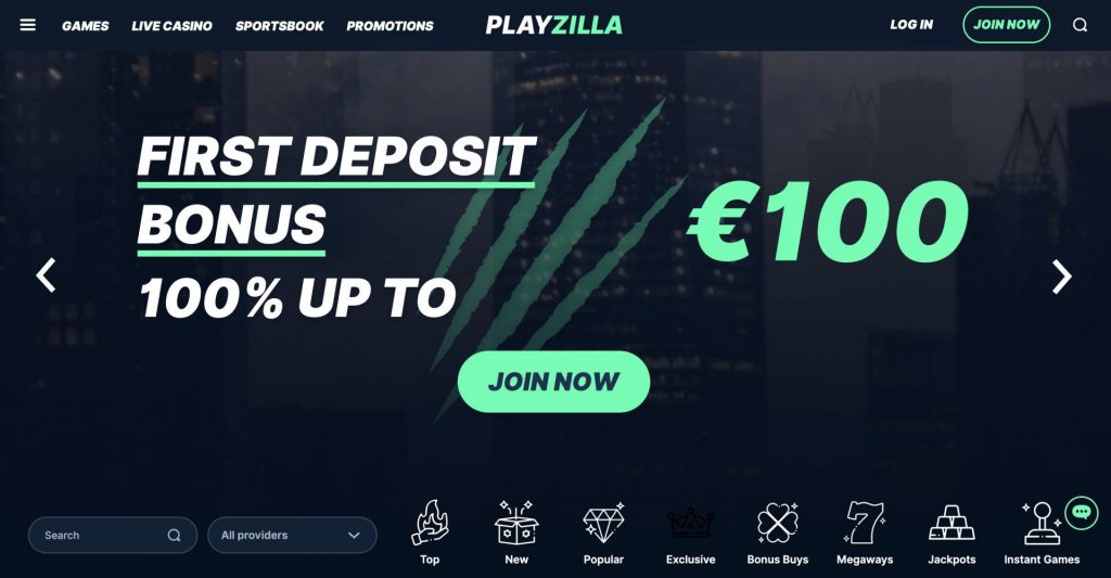 PlayZilla: A class Online Casino