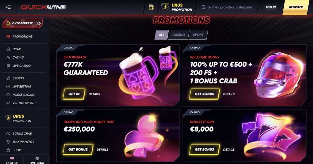 Quickwin Bonus