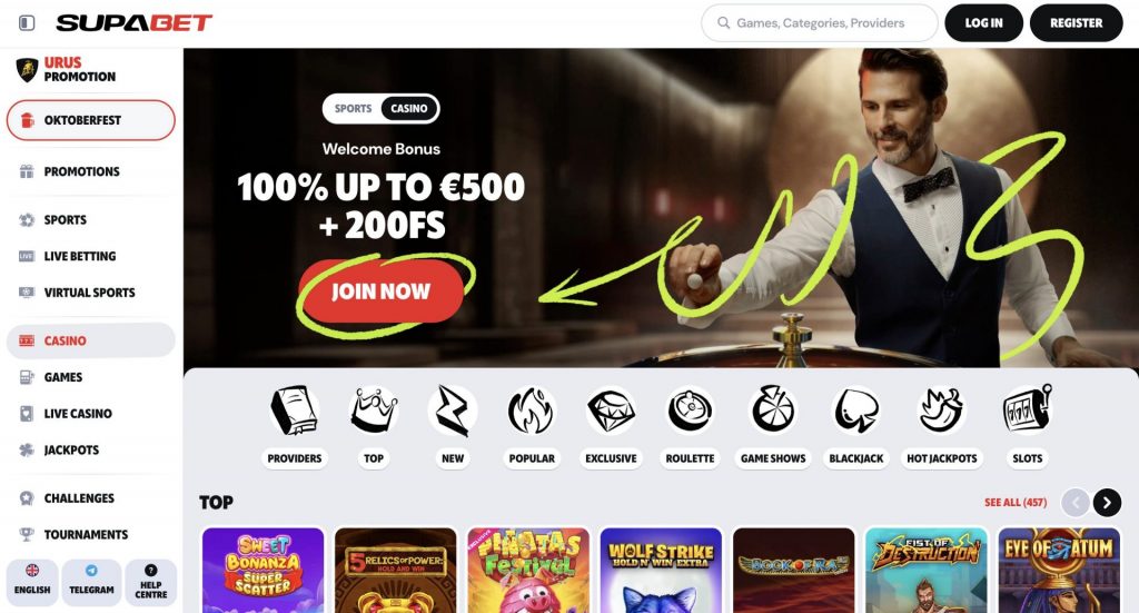 Supabet Online Casino